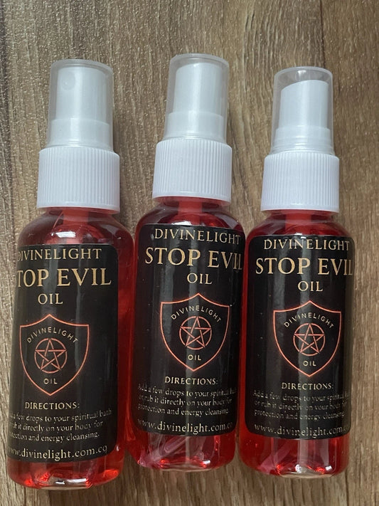 🔥 Stop Evil Spiritual Oil – 50 ml
